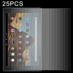25 PZ 9H 2.5D Pellicola per tablet in vetro temperato antideflagrante, For Amazon Kindle Fire HD 8 2020 / 2022 (25 PCS), For Amazon Kindle Fire HD 10 2019 (25 PCS), For Xiaomi Mi Pad 3 (25 PCS), For Amazon Kindle Fire 7 2019 (25 PCS)                   ...