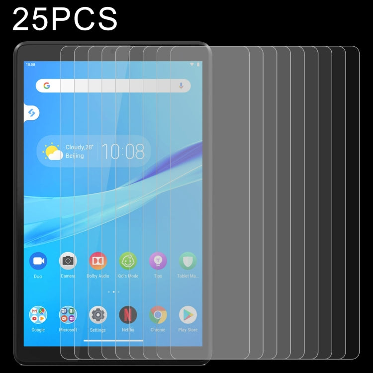 25 PZ 9H 2.5D Pellicola per tablet in vetro temperato antideflagrante, For Amazon Kindle Fire HD 8 2020 / 2022 (25 PCS), For Amazon Kindle Fire HD 10 2019 (25 PCS), For Xiaomi Mi Pad 3 (25 PCS), For Amazon Kindle Fire 7 2019 (25 PCS)                   ...