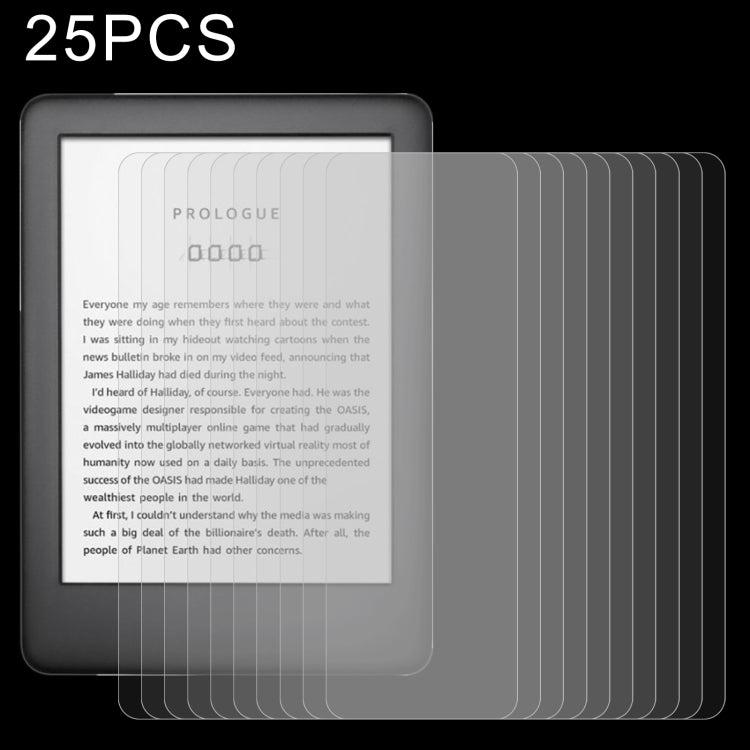 25 PZ 9H 2.5D Pellicola per tablet in vetro temperato antideflagrante, For Amazon Kindle Fire HD 8 2020 / 2022 (25 PCS), For Amazon Kindle Fire HD 10 2019 (25 PCS), For Xiaomi Mi Pad 3 (25 PCS), For Amazon Kindle Fire 7 2019 (25 PCS)                   ...