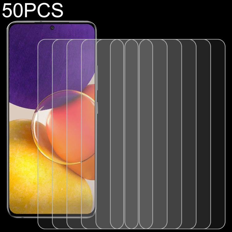 50 pellicole in vetro temperato da 0,26 mm 9H 2,5D, For Huawei Enjoy 20e (50 PCS), For Huawei nova Y60, For OPPO Realme X7 Pro Ultra (50 PCS), For OPPO Realme Q3t / Realme Q3s / Realme 9 Pro / Realme V25 (50 PCS), For OPPO Realme Narzo 30 Pro (50 PCS) ...