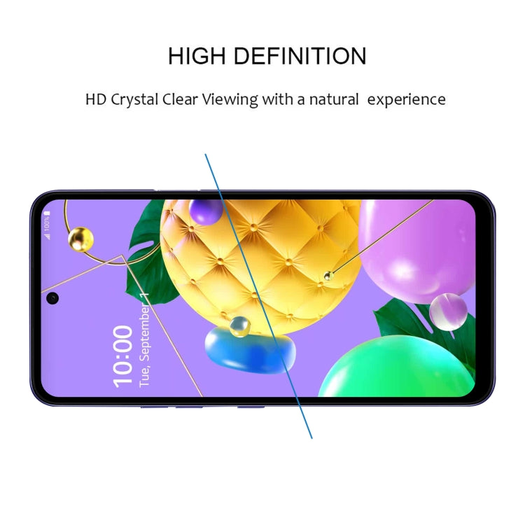 Pellicola protettiva per schermo in vetro temperato con copertura completa della colla, For LG K53 (1 PC), For LG Stylo 7 5G / Stylo 7 (1 PC), For Motorola Moto G Power 2022 (1 PC), For Motorola Edge S30 (1 PC), For Motorola Moto E30 (1 PC)            ...