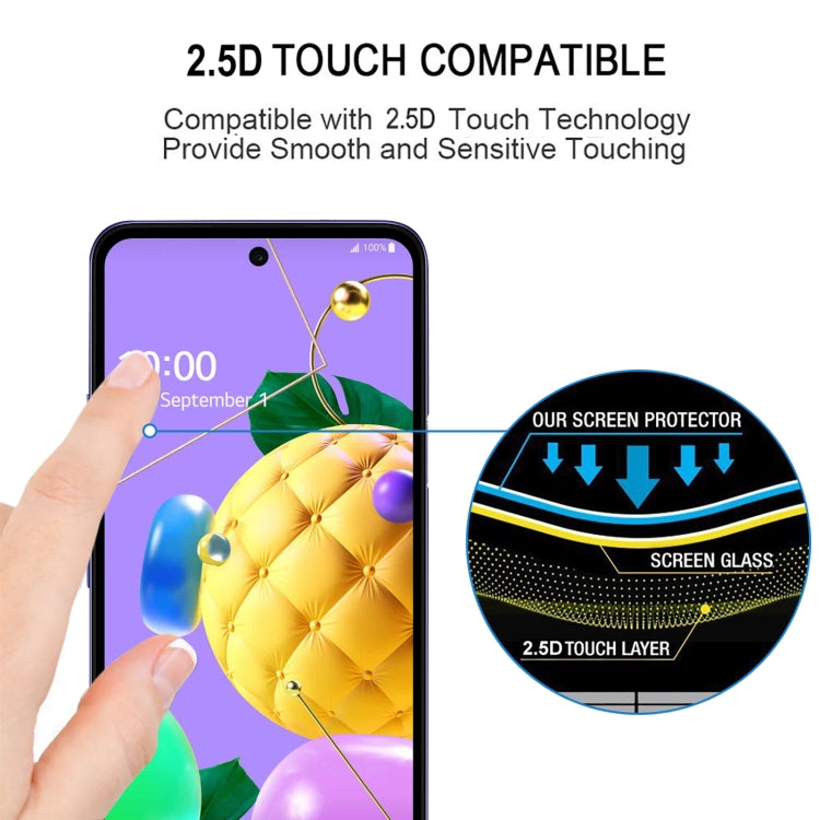 Pellicola protettiva per schermo in vetro temperato con copertura completa della colla, For LG K53 (1 PC), For LG Stylo 7 5G / Stylo 7 (1 PC), For Motorola Moto G Power 2022 (1 PC), For Motorola Edge S30 (1 PC), For Motorola Moto E30 (1 PC)            ...