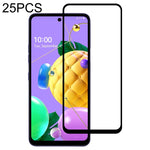 Pellicola in vetro temperato con protezione per schermo a copertura completa da 25 pezzi, For LG K53 (25 PCS), For LG Stylo 7 5G / Stylo 7 (25 PCS), For Motorola Moto G Power 2022 (25 PCS), For Motorola Edge S30 (25 PCS), For Motorola Moto E30 (25 PCS)...