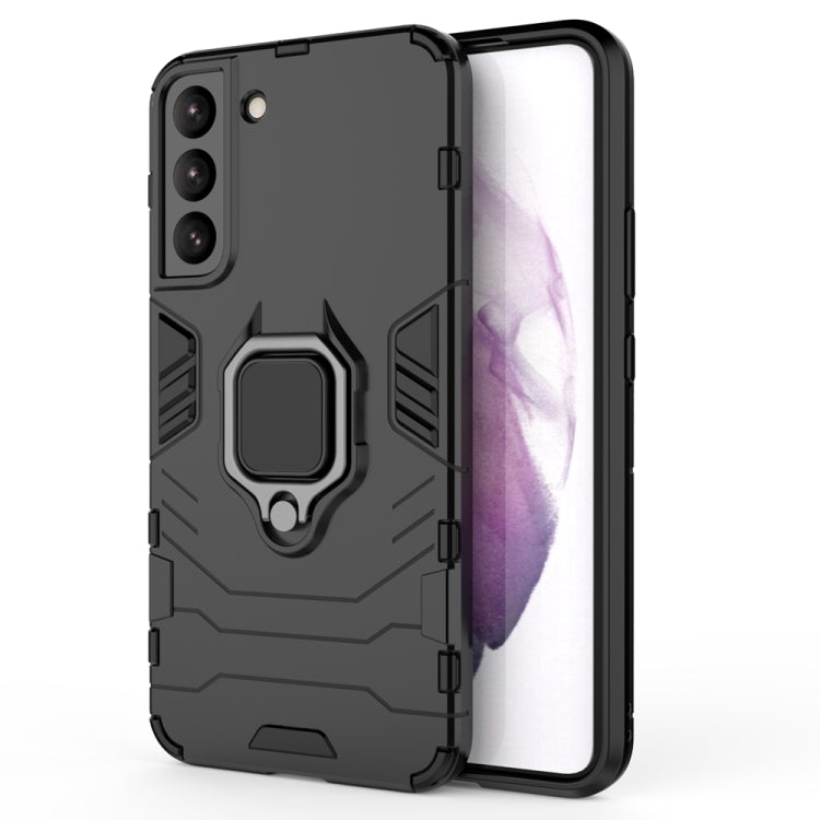 Custodia TPU antiurto con anello magnetico per Galaxy S22