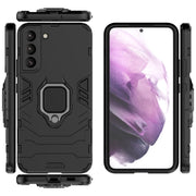 Custodia TPU antiurto con anello magnetico per Galaxy S22