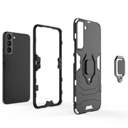 Custodia TPU antiurto con anello magnetico per Galaxy S22