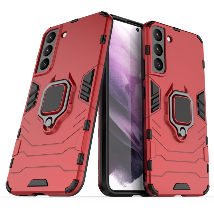 Custodia TPU antiurto con anello magnetico per Galaxy S22