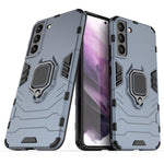 Custodia TPU antiurto con anello magnetico per Galaxy S22