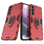 Custodia TPU antiurto con anello magnetico per Galaxy S22