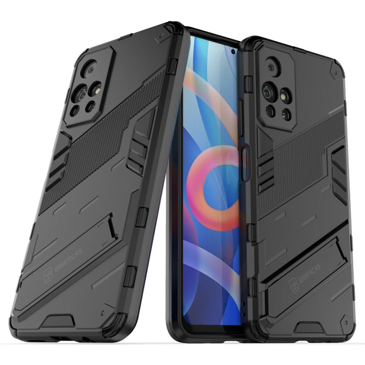 Custodia TPU antiurto con supporto per Xiaomi Redmi Note 11 Pro