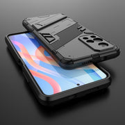 Custodia TPU antiurto con supporto per Xiaomi Redmi Note 11 Pro