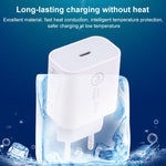 Caricabatterie da viaggio 20W USB-C PD con set cavi 1m