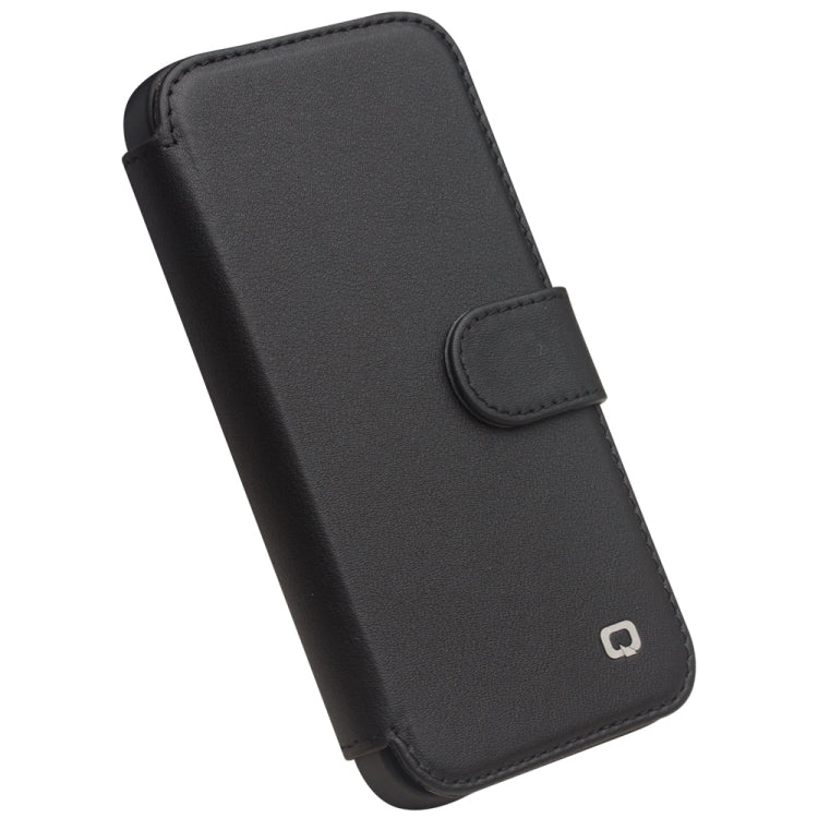 Custodia portafoglio in pelle con fibbia magnetica per iPhone 13