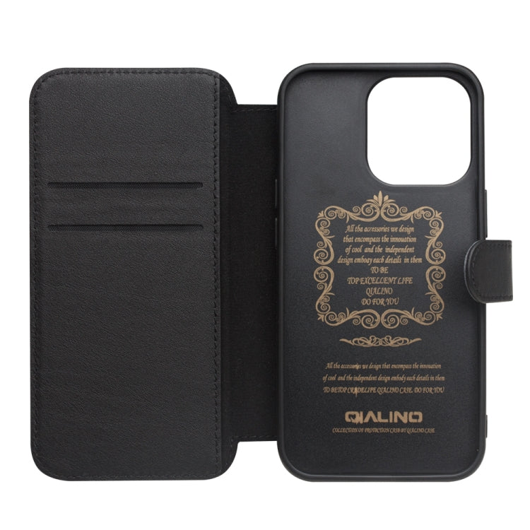 Custodia portafoglio in pelle con fibbia magnetica per iPhone 13