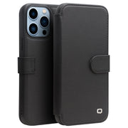 QIALINO Custodia in pelle per telefono con fibbia magnetica e slot per schede, For iPhone 13 Pro Max, For iPhone 13 Pro, For iPhone 13, For iPhone 13 mini