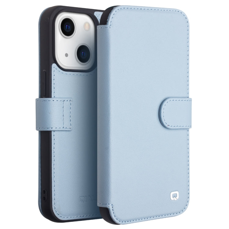 Custodia portafoglio in pelle con fibbia magnetica per iPhone 13