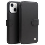 Custodia portafoglio in pelle con fibbia magnetica per iPhone 13