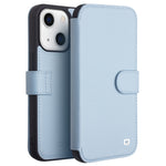 Custodia portafoglio in pelle con fibbia magnetica per iPhone 13