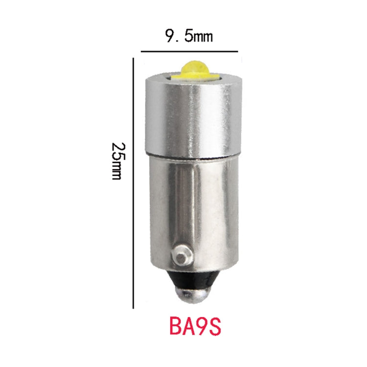 Torcia LED BA9S 3W 1 LED 3535 SMD 150-200 LM, 6-28V, BA9S White Light, BA9S