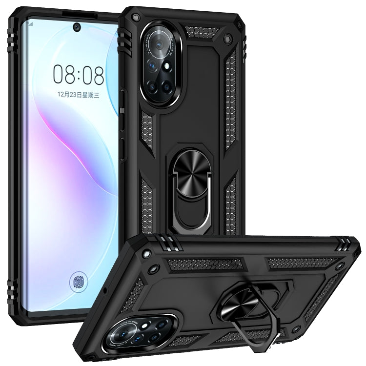 Custodia per telefono antiurto in TPU + PC con supporto girevole a 360 gradi, For Huawei nova 8, For Huawei nova 8i