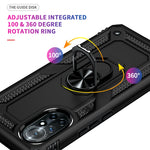 Custodia per telefono antiurto in TPU + PC con supporto girevole a 360 gradi, For Huawei nova 8, For Huawei nova 8i