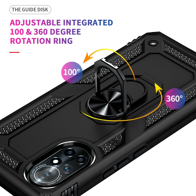 Custodia per telefono antiurto in TPU + PC con supporto girevole a 360 gradi, For Huawei nova 8, For Huawei nova 8i