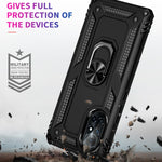 Custodia per telefono antiurto in TPU + PC con supporto girevole a 360 gradi, For Huawei nova 8, For Huawei nova 8i