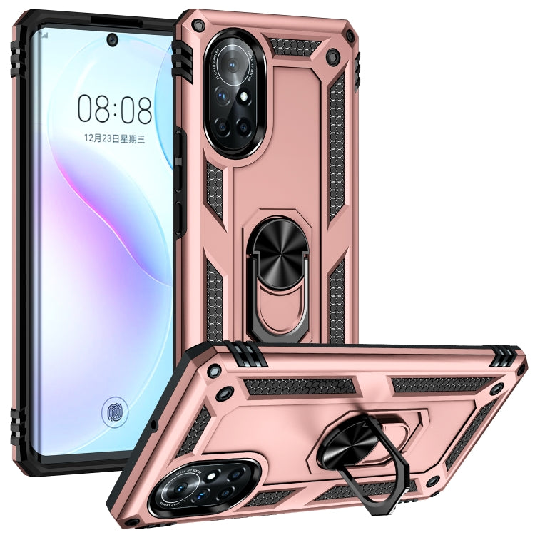 Custodia per telefono antiurto in TPU + PC con supporto girevole a 360 gradi, For Huawei nova 8, For Huawei nova 8i