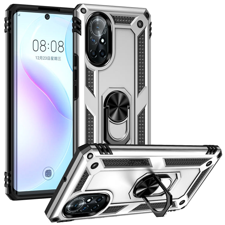 Custodia per telefono antiurto in TPU + PC con supporto girevole a 360 gradi, For Huawei nova 8, For Huawei nova 8i