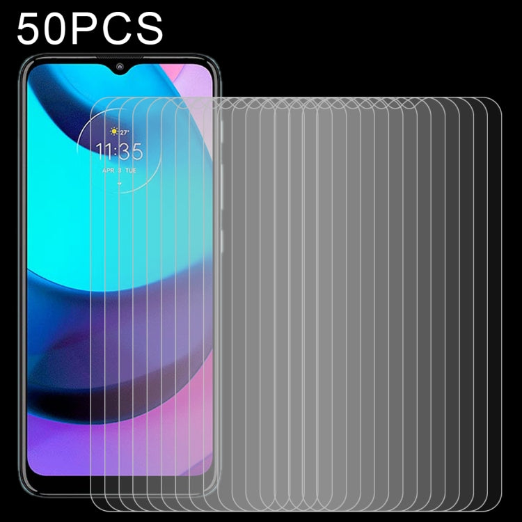 50 pellicole in vetro temperato da 0,26 mm 9H 2,5D, For Nokia X100 (50 PCS), For Tecno Spark 7T (50 PCS), For TCL L10 Pro (50 PCS), For Motorola Moto E7i Power (50 PCS), For LG Stylo 7 5G / Stylo 7 (50 PCS), For Tecno Camon 17 (50 PCS)                 ...
