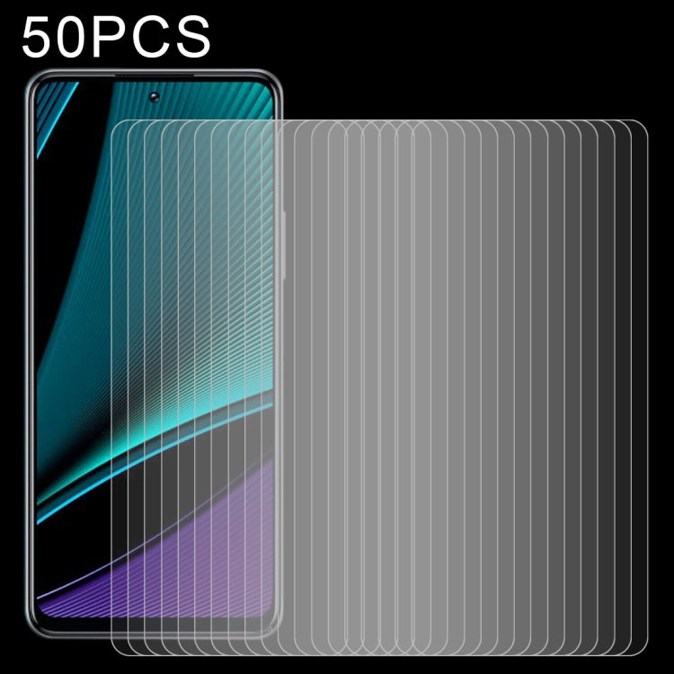 50 pellicole in vetro temperato da 0,26 mm 9H 2,5D, For Nokia X100 (50 PCS), For Tecno Spark 7T (50 PCS), For TCL L10 Pro (50 PCS), For Motorola Moto E7i Power (50 PCS), For LG Stylo 7 5G / Stylo 7 (50 PCS), For Tecno Camon 17 (50 PCS)                 ...