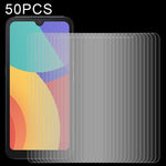 50 pellicole in vetro temperato da 0,26 mm 9H 2,5D, For Blackview Oscal C20  (50 PCS), For Meizu M5c (50 PCS), For Wiko Y62 (50 PCS), For Meizu 18x (50 PCS), For Sony Xperia 10 III Lite (50 PCS), For Wiko Ride 3 (50 PCS), For Crosscall Trekker M1 (50 P...