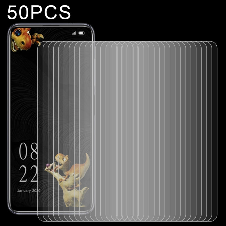 50 pellicole in vetro temperato da 0,26 mm 9H 2,5D, For Blackview Oscal C20  (50 PCS), For Meizu M5c (50 PCS), For Wiko Y62 (50 PCS), For Meizu 18x (50 PCS), For Sony Xperia 10 III Lite (50 PCS), For Wiko Ride 3 (50 PCS), For Crosscall Trekker M1 (50 P...