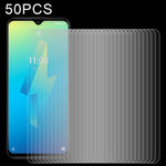 50 pellicole in vetro temperato da 0,26 mm 9H 2,5D, For Blackview Oscal C20  (50 PCS), For Meizu M5c (50 PCS), For Wiko Y62 (50 PCS), For Meizu 18x (50 PCS), For Sony Xperia 10 III Lite (50 PCS), For Wiko Ride 3 (50 PCS), For Crosscall Trekker M1 (50 P...
