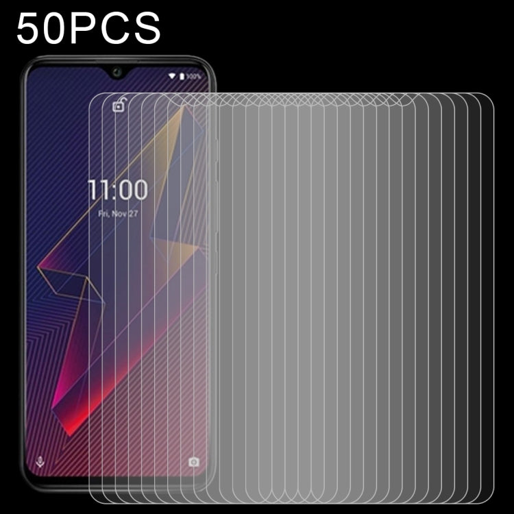 50 pellicole in vetro temperato da 0,26 mm 9H 2,5D, For Blackview Oscal C20  (50 PCS), For Meizu M5c (50 PCS), For Wiko Y62 (50 PCS), For Meizu 18x (50 PCS), For Sony Xperia 10 III Lite (50 PCS), For Wiko Ride 3 (50 PCS), For Crosscall Trekker M1 (50 P...