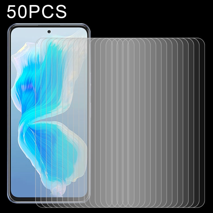 50 pellicole in vetro temperato da 0,26 mm 9H 2,5D, For Nokia X100 (50 PCS), For Tecno Spark 7T (50 PCS), For TCL L10 Pro (50 PCS), For Motorola Moto E7i Power (50 PCS), For LG Stylo 7 5G / Stylo 7 (50 PCS), For Tecno Camon 17 (50 PCS)                 ...