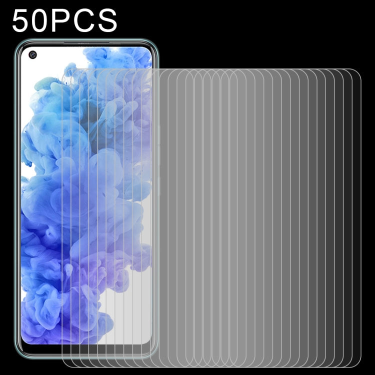 50 pellicole in vetro temperato da 0,26 mm 9H 2,5D, For Nokia X100 (50 PCS), For Tecno Spark 7T (50 PCS), For TCL L10 Pro (50 PCS), For Motorola Moto E7i Power (50 PCS), For LG Stylo 7 5G / Stylo 7 (50 PCS), For Tecno Camon 17 (50 PCS)                 ...