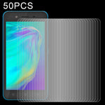 50 pellicole in vetro temperato da 0,26 mm 9H 2,5D, For Blackview Oscal C20  (50 PCS), For Meizu M5c (50 PCS), For Wiko Y62 (50 PCS), For Meizu 18x (50 PCS), For Sony Xperia 10 III Lite (50 PCS), For Wiko Ride 3 (50 PCS), For Crosscall Trekker M1 (50 P...
