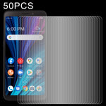 50 pellicole in vetro temperato da 0,26 mm 9H 2,5D, For Blackview Oscal C20  (50 PCS), For Meizu M5c (50 PCS), For Wiko Y62 (50 PCS), For Meizu 18x (50 PCS), For Sony Xperia 10 III Lite (50 PCS), For Wiko Ride 3 (50 PCS), For Crosscall Trekker M1 (50 P...