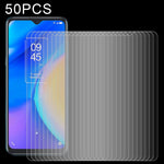 50 pellicole in vetro temperato da 0,26 mm 9H 2,5D, For Blackview Oscal C20  (50 PCS), For Meizu M5c (50 PCS), For Wiko Y62 (50 PCS), For Meizu 18x (50 PCS), For Sony Xperia 10 III Lite (50 PCS), For Wiko Ride 3 (50 PCS), For Crosscall Trekker M1 (50 P...