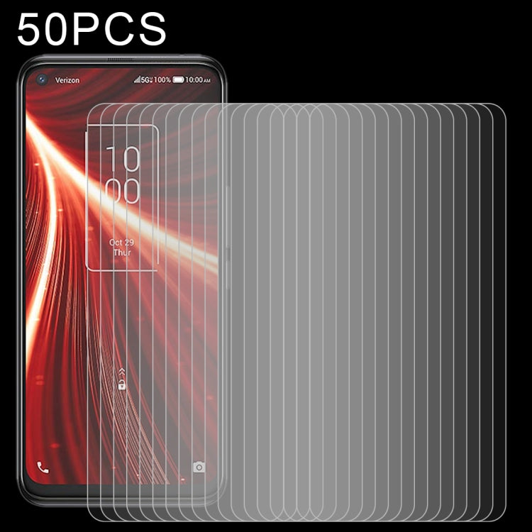 50 pellicole in vetro temperato da 0,26 mm 9H 2,5D, For Blackview Oscal C20  (50 PCS), For Meizu M5c (50 PCS), For Wiko Y62 (50 PCS), For Meizu 18x (50 PCS), For Sony Xperia 10 III Lite (50 PCS), For Wiko Ride 3 (50 PCS), For Crosscall Trekker M1 (50 P...