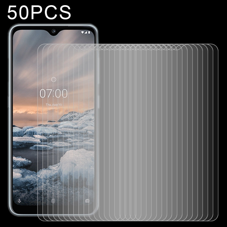 50 pellicole in vetro temperato da 0,26 mm 9H 2,5D, For Nokia X100 (50 PCS), For Tecno Spark 7T (50 PCS), For TCL L10 Pro (50 PCS), For Motorola Moto E7i Power (50 PCS), For LG Stylo 7 5G / Stylo 7 (50 PCS), For Tecno Camon 17 (50 PCS)                 ...