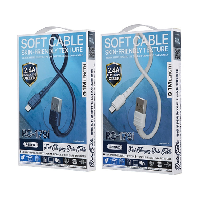 Cavo ricarica rapida 2.4A 8 pin TPE 1 metro