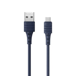 REMAX RC-179m 2.4A Micro USB TPE ad alta elasticità Cavo dati di ricarica rapida, lunghezza: 1 m, Micro USB