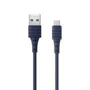 REMAX RC-179m 2.4A Micro USB TPE ad alta elasticità Cavo dati di ricarica rapida, lunghezza: 1 m, Micro USB