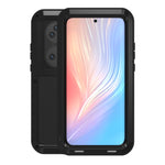 Custodia protettiva antipolvere impermeabile antiurto in metallo LOVE MEI senza vetro, For Huawei P50 Pro
