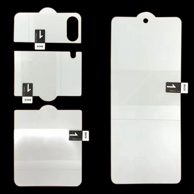 Full Screen Protector Pellicola idrogel antideflagrante, For Samsung Galaxy Z Flip3 5G(Internal+External+Back Screen)(1 PC), For Samsung Galaxy Z Fold3 5G(Internal+External+Back Screen) (1 PC), For Samsung Galaxy Z Flip3 5G(Internal Screen) (1 PC)     ...