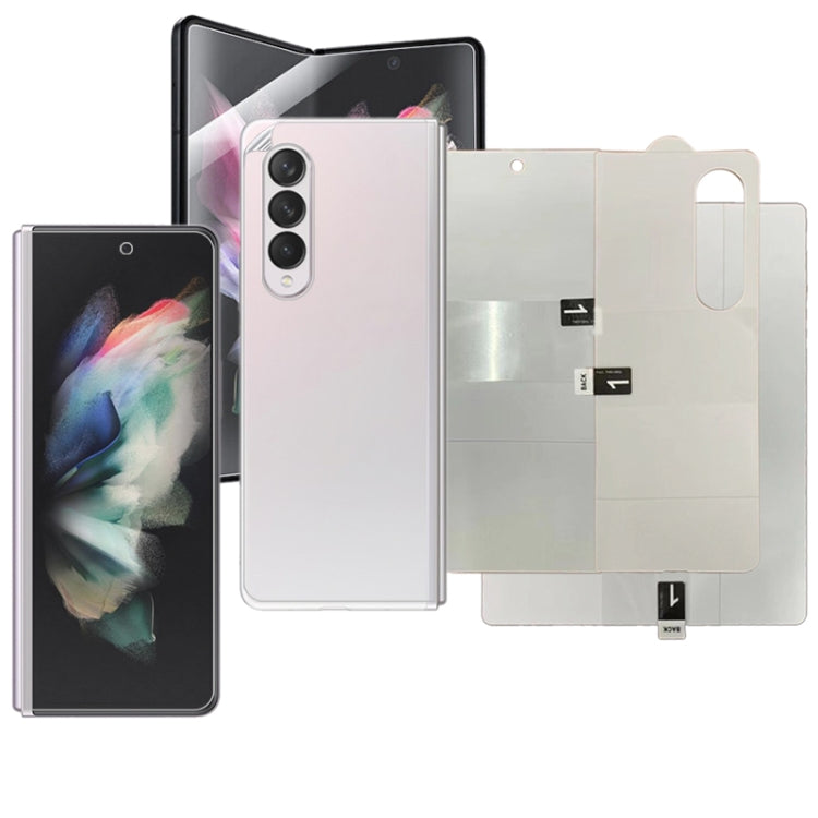 Full Screen Protector Pellicola idrogel antideflagrante, For Samsung Galaxy Z Flip3 5G(Internal+External+Back Screen)(1 PC), For Samsung Galaxy Z Fold3 5G(Internal+External+Back Screen) (1 PC), For Samsung Galaxy Z Flip3 5G(Internal Screen) (1 PC)     ...