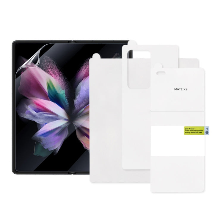 Full Screen Protector Pellicola idrogel antideflagrante, For Samsung Galaxy Z Flip3 5G(Internal+External+Back Screen)(1 PC), For Samsung Galaxy Z Fold3 5G(Internal+External+Back Screen) (1 PC), For Samsung Galaxy Z Flip3 5G(Internal Screen) (1 PC)     ...