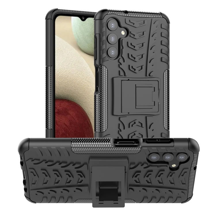 Custodia per telefono in TPU + PC antiurto con trama di pneumatici con supporto, For Samsung Galaxy A13 5G, For Samsung Galaxy S22 5G, For Samsung Galaxy S22+ 5G